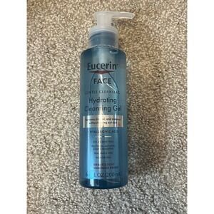 Eucerin Face Gentle Cleansing Hydrating Cleansing Gel Hyaluronic Acid 6.8 oz